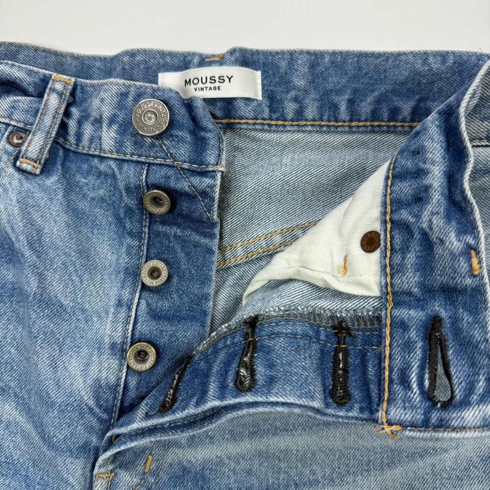 Moussy Vintage Denim shorts, 27 - Picture 11 of 11